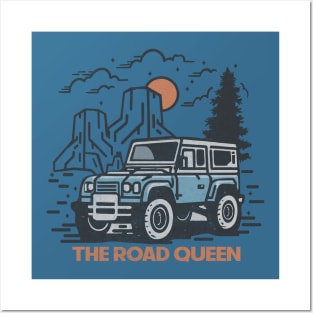 The Road Queen in Yosemite Posters and Art